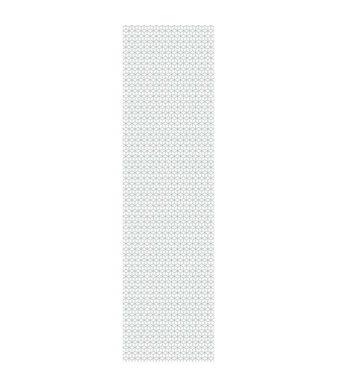 Sticker pour porte de dressing scandi Home - L. 250 x l. 67,5 cm - Blanc-2