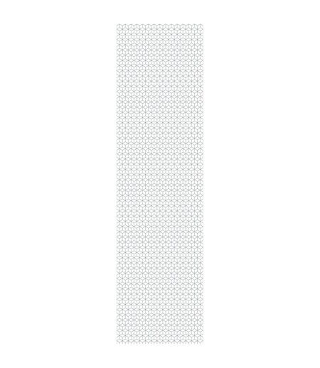 Sticker pour porte de dressing scandi Home - L. 67 x l. 250 cm - Blanc