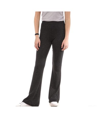 Pantalon Fluide Noir Femme Only Flared - M