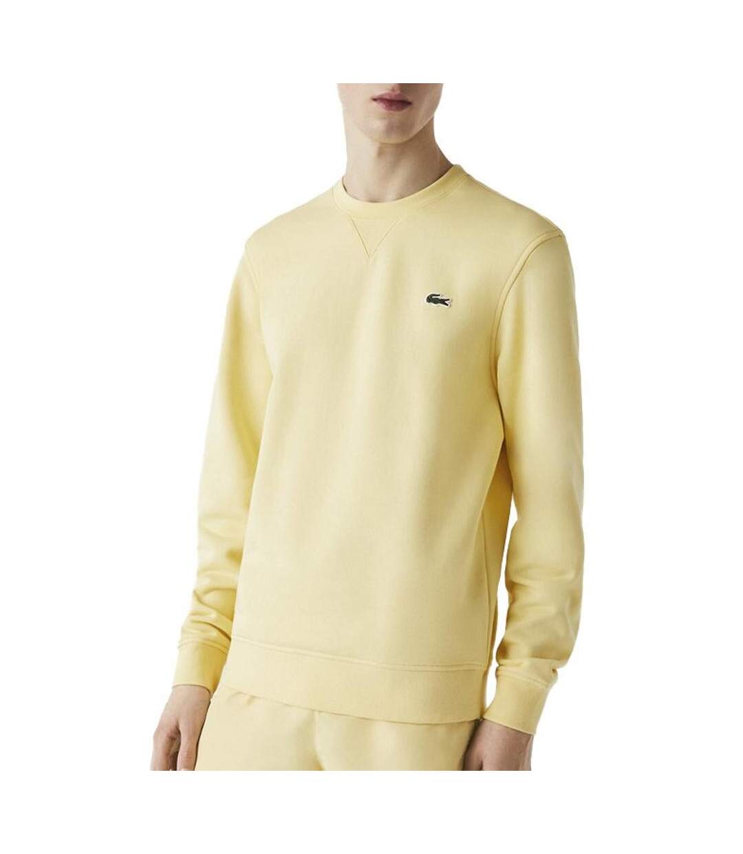 Sweat Jaune Homme Lacoste SH1505 - XXL