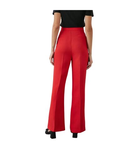 Principles Womens/Ladies Pintuck Tab Detail Bootcut Pants (Red) - UTDH6606