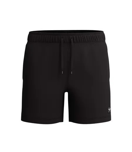 Mens Classic Volley Logo Swim Shorts Black Speedo