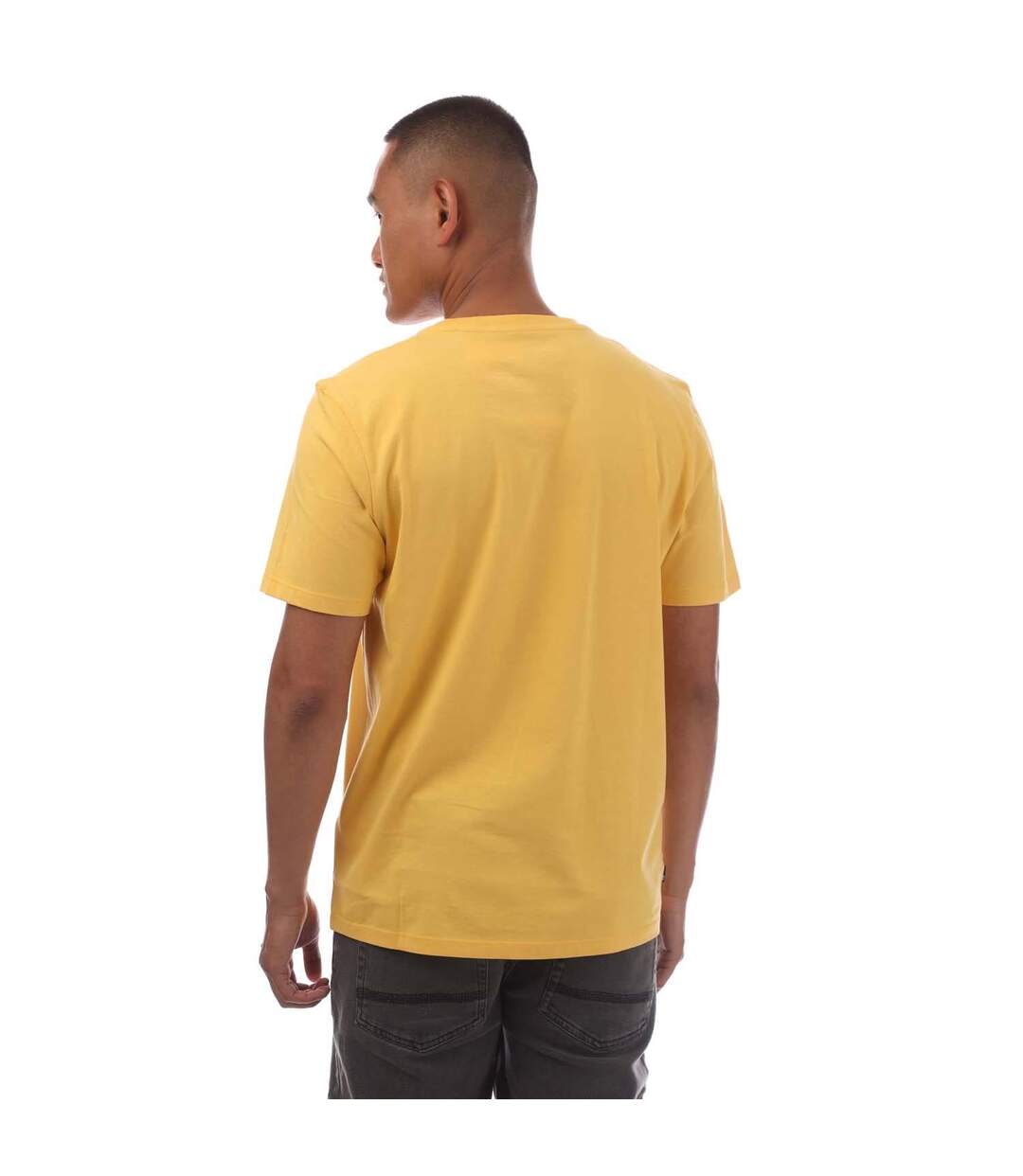 T-shirt Style Texte Du Symbole Northwood Homme Jaune Timberland-2