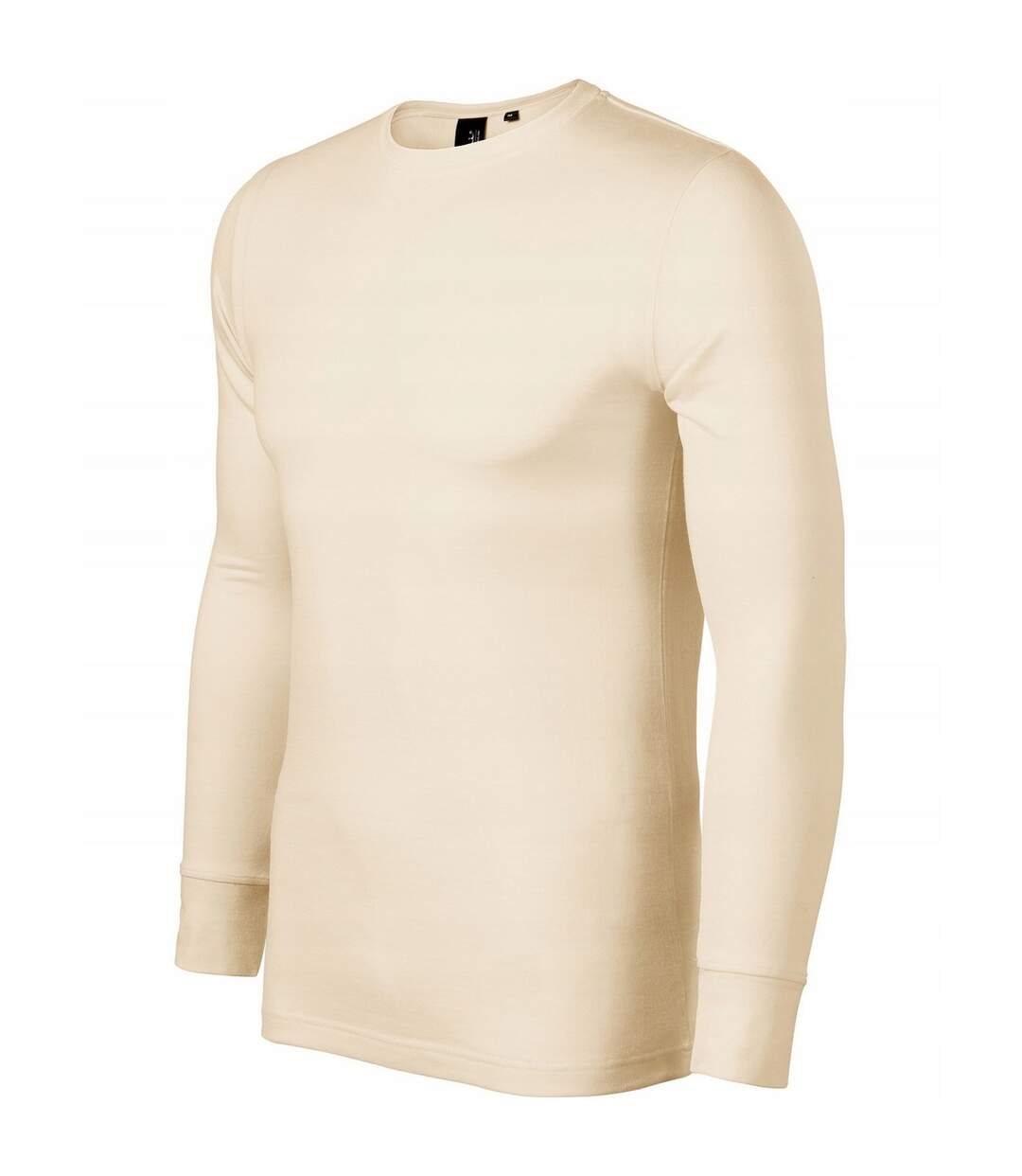 T-shirt Manches Longues Premium Merino Rise Homme Beige Malfini-3