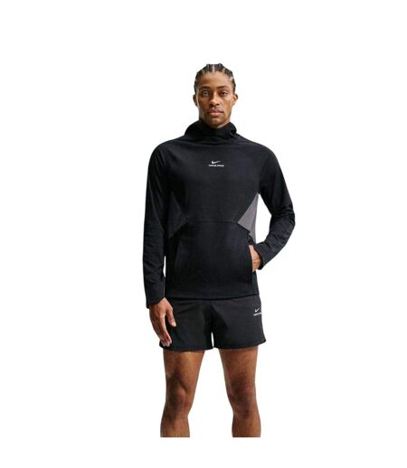 Haut De Sport Motif/style Swoosh Pro Homme Noir Blanc Nike