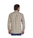 Chemise Manches Longues Motif/style À Carreaux Suffolk Homme Brun Clair Raging Bull-3