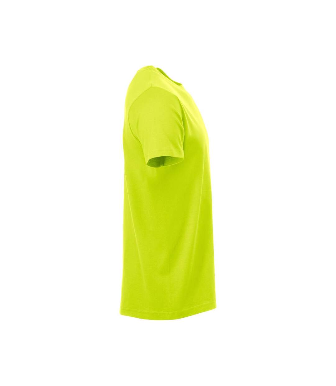 T-shirt new classic homme vert fluo Clique