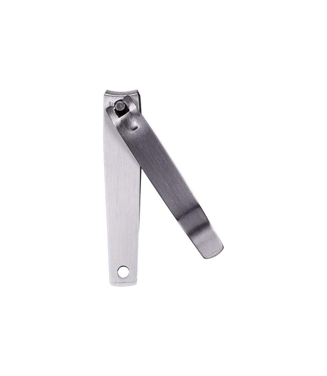 Coupe-Ongles en Acier Brossé Beauty 8cm Argent-1