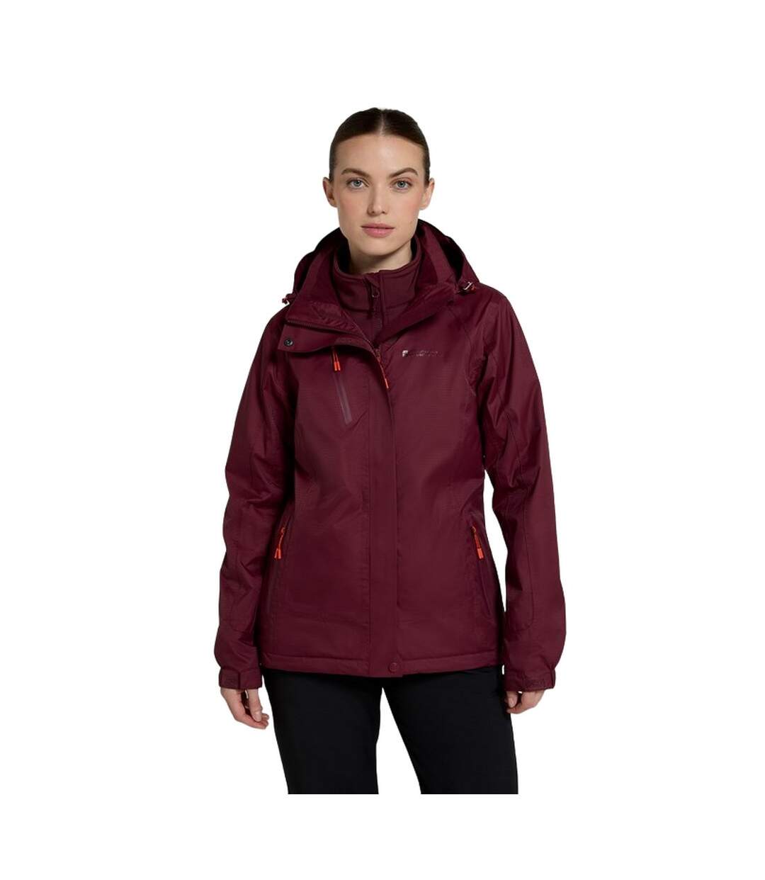 Veste imperméable bracken extreme femme bleu vif Mountain Warehouse-1