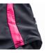 Maillot De Bain 1 Pièce Asma Femme Noir Framboise Vif Aquawave-4