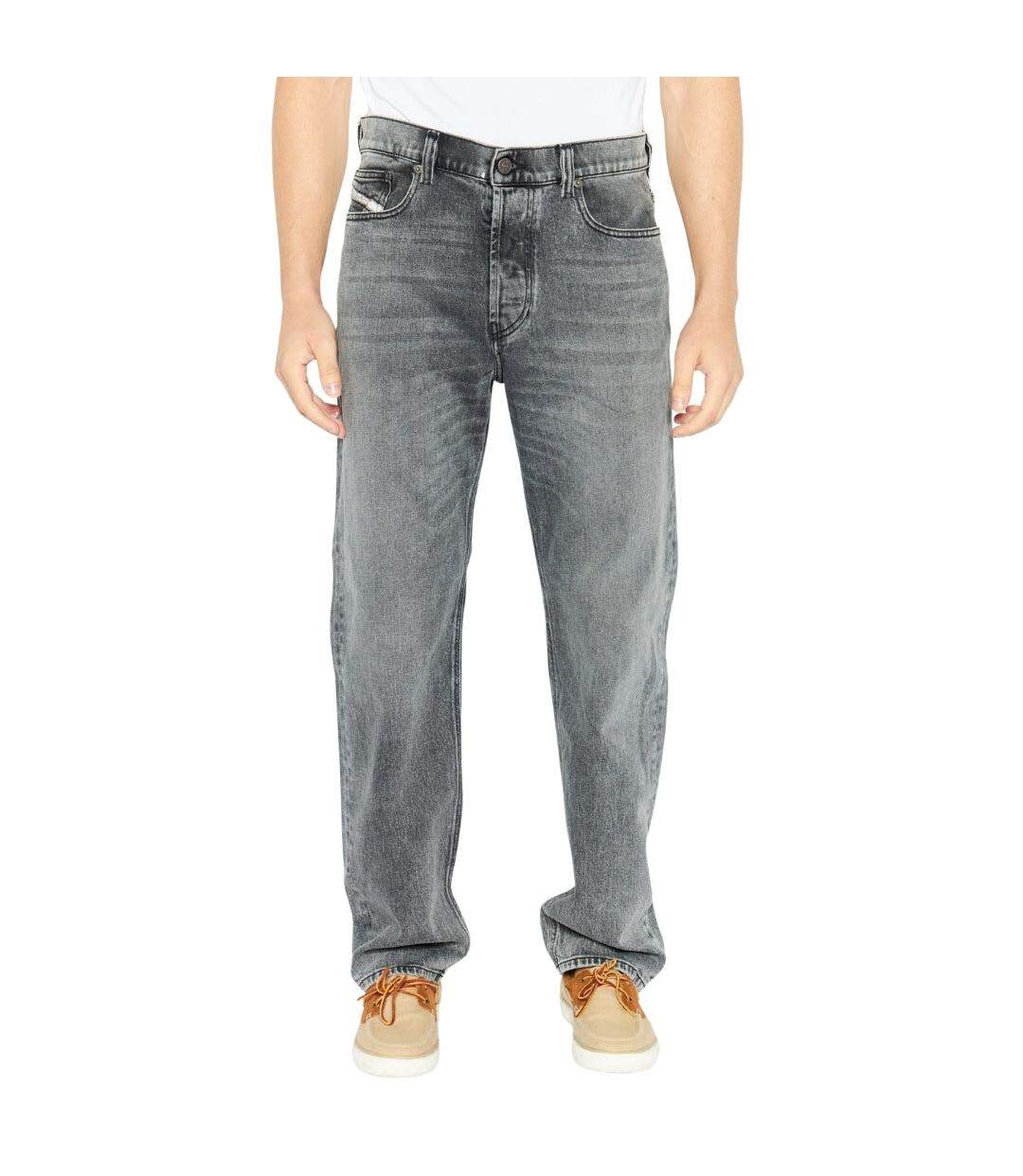 Jean D-macs Homme Gris Denim Clair Diesel-1