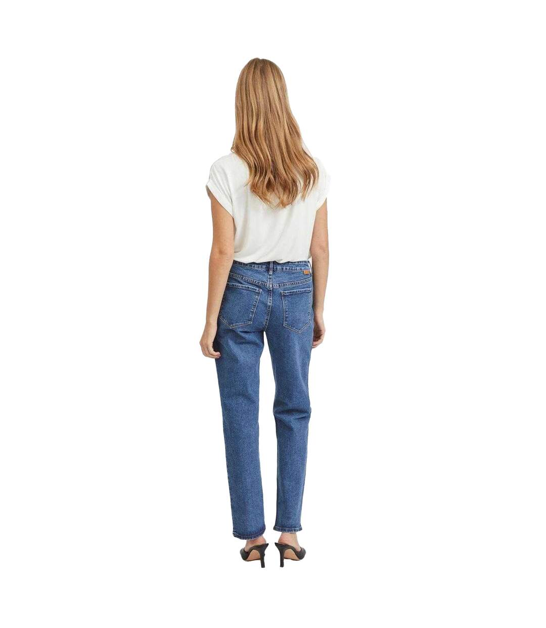 Haut Ellette Femme Blanc Neige Vila-3