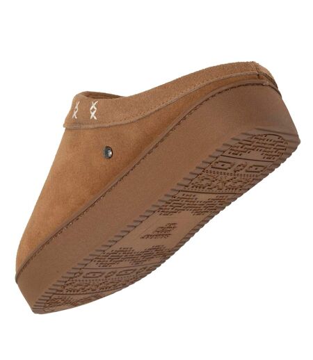 Isotoner Chaussons Mules femme semelle plateforme 3,5 cm