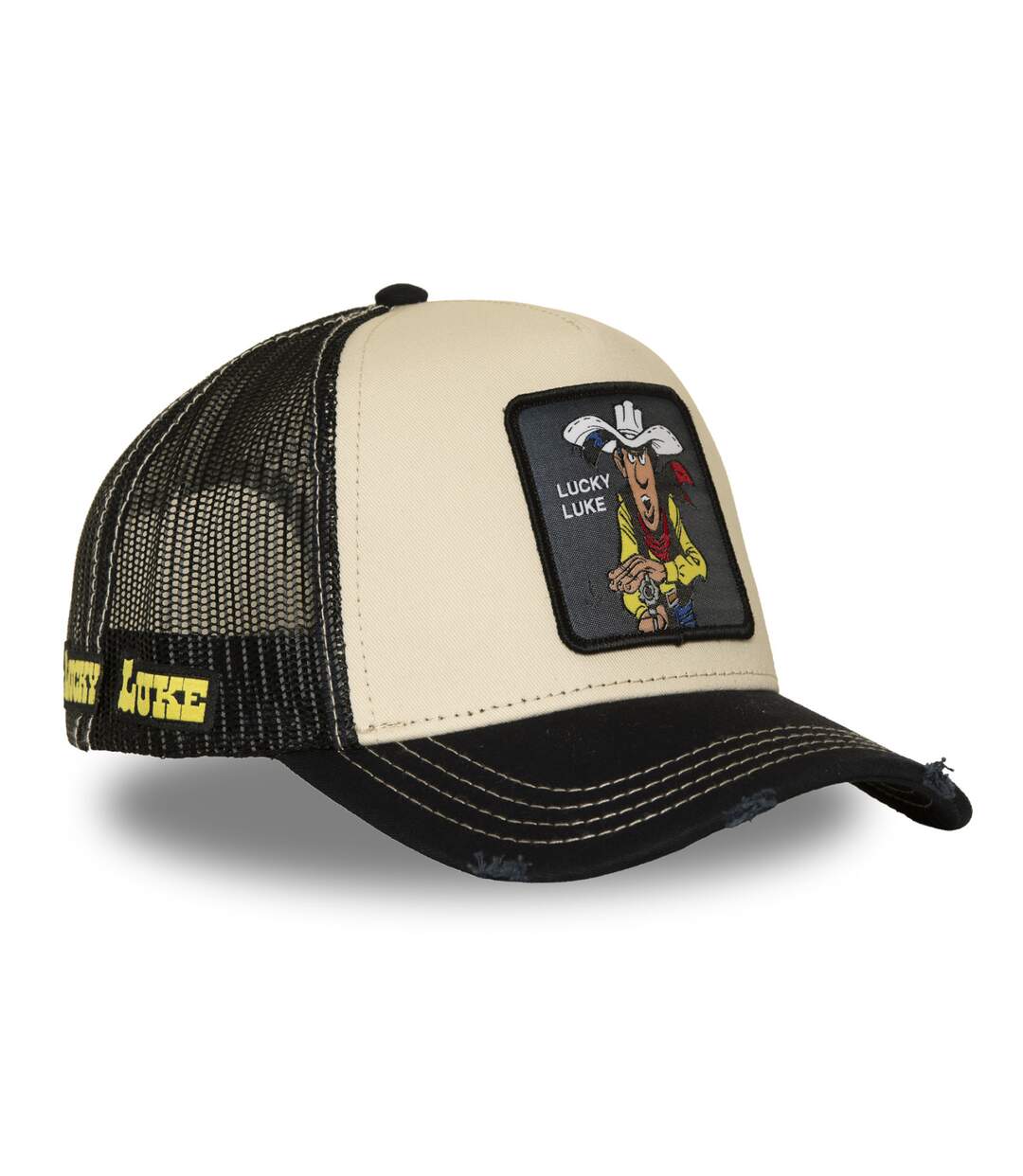 Casquette trucker premium filet et patch Lucky Luke Cowboy Capslab-4