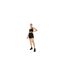 Womens/ladies Cycling Shorts Black USA-1