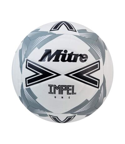 Mitre - Ballon de foot IMPEL ONE (Blanc / Noir / Gris) (Taille 3) - UTCS1921