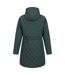 Mountain Warehouse Womens/Ladies Missouri Quilted Faux Fur Lined Jacket (Khaki Green) - UTMW2117