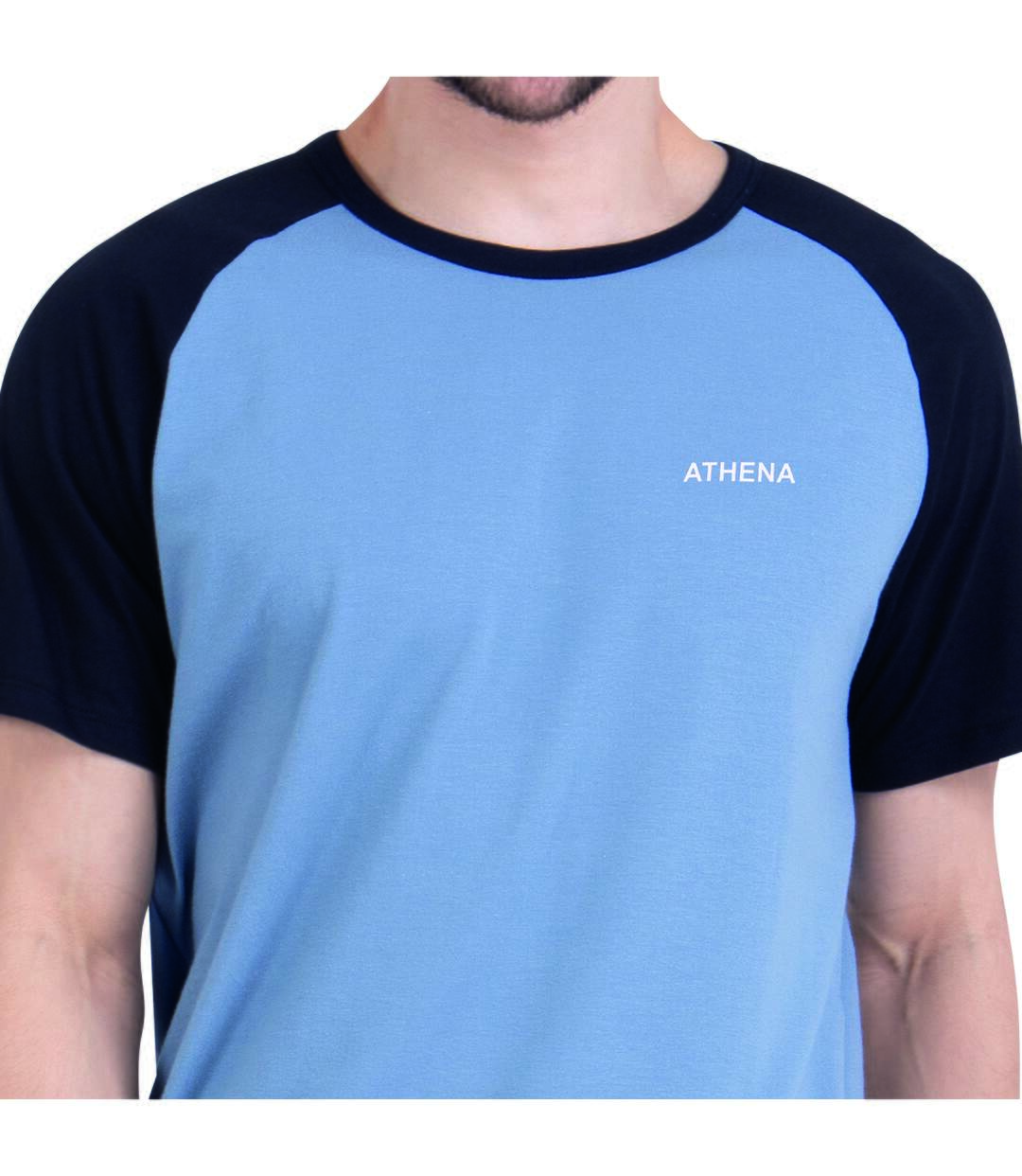 Pyjama court col rond homme Ecopack Construction Athena-5