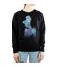 Disney Princess Womens/Ladies Cinderella Filled Silhouette Sweatshirt (Black)