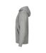 Sweat À Capuche Miami Homme Gris Chiné Clique-3