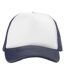 Bullet Trucker 5 Panel Cap (Navy/White) - UTPF978-2