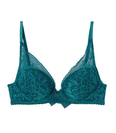 Soutien-gorge ampliforme coque moulée bleu Nanaya