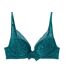 Soutien-gorge ampliforme coque moulée bleu Nanaya