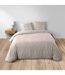 Parure de Lit 3 Pièces Arcane 240x220cm Beige-4