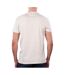 T-shirt ecru homme tommy jeans reg badge - l-2