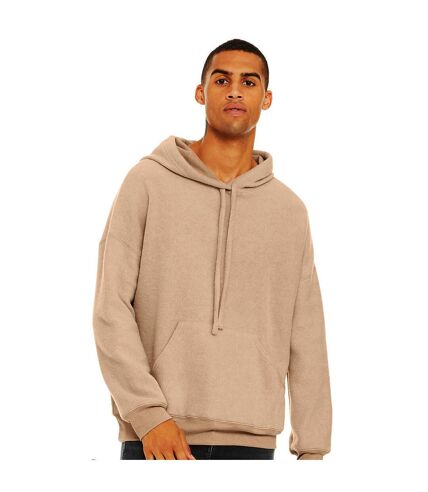 Bella + Canvas Unisex Adult Sueded Hoodie (Oatmeal Grey Heather)