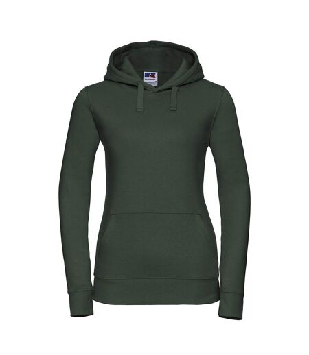Sweat À Capuche Authentic Femme Vert Bouteille Russell