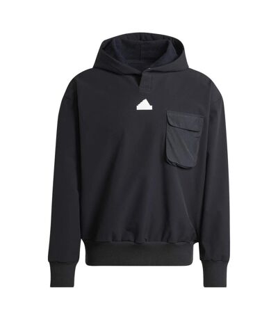 Mens City Escape Premium Hoodie Black Adidas