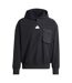 Mens City Escape Premium Hoodie Black Adidas-1