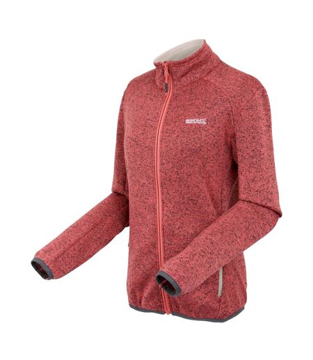 Veste polaire newhill femme pêche foncée / vanille clair Regatta