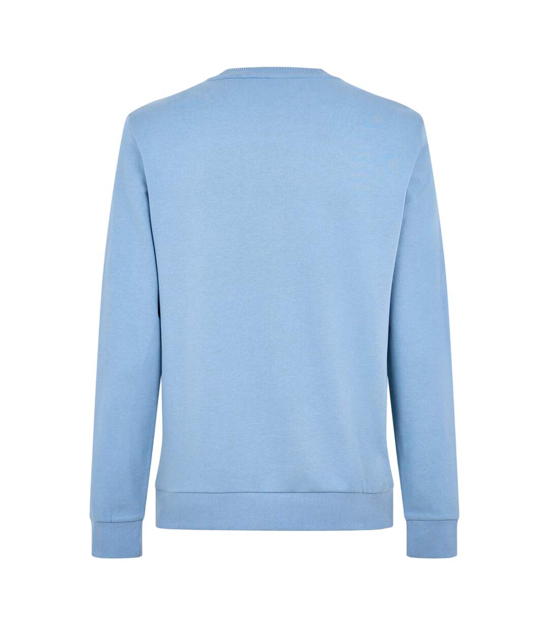 Mens Stitch Crew Neck Sweatshirt Pastel Blue Boss-2