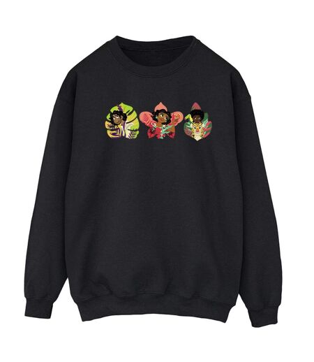 Disney Womens/Ladies Encanto Family Line Sweatshirt (Noir) - UTBI16947