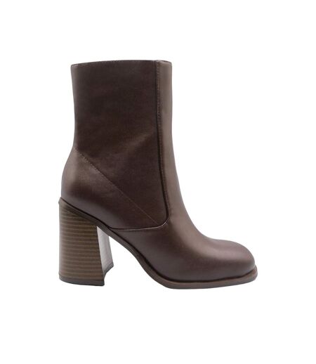 Bottines mi-mollets keisha femme marron Where´s That From Where´s That From