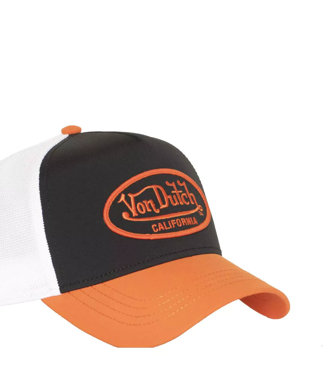 Casquette trucker avec filet adulte patch Poly Vondutch-4