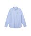 Mens Oxford Cotton Regular Shirt Blue Lacoste-2