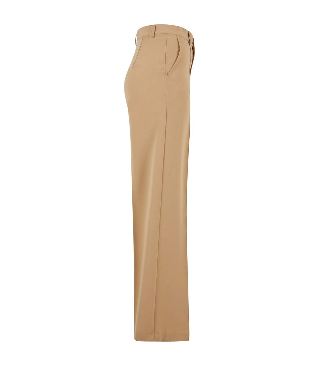 Pantalon Motif/style Large Femme Beige Urban Classics-4