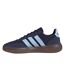 Mens Barreda Decode 3 Stripes Suede Trainers Navy Blue Gum Adidas-3