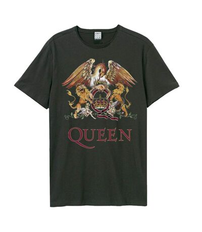 T-shirt royal crest adulte charbon Amplified