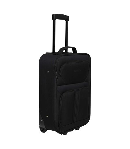Valise À 2 Roulettes Essentials Taille Unique Noir Vif Mountain Warehouse