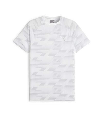 T-shirt Blanc Homme Puma Evostripe - L