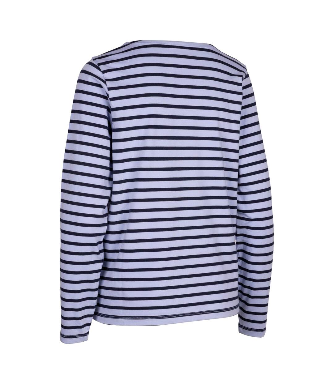Womens/ladies karen yarn dyed stripe shirt cool blue Trespass-2