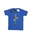Disney Femme/Les femmes Goofy Christmas Lights Coton Boyfriend T-Shirt (Bleu royal) - UTBI37727-1