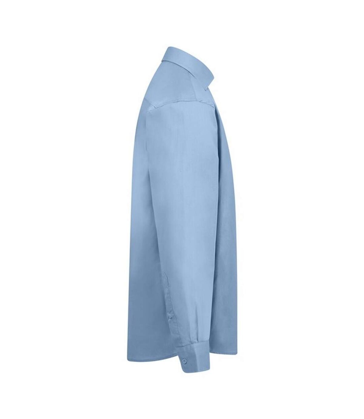 Absolute Apparel Mens Long Sleeved Classic Poplin  Shirt (Light Blue) - UTAB117