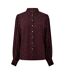 Womens/ladies Heart Shirt Red Multicoloured Biba-2