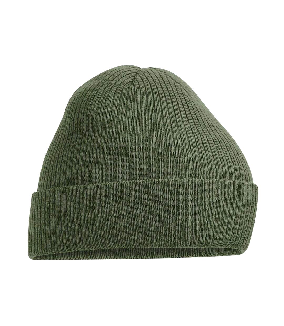 Bonnet Adulte Vert Olive Beechfield-2