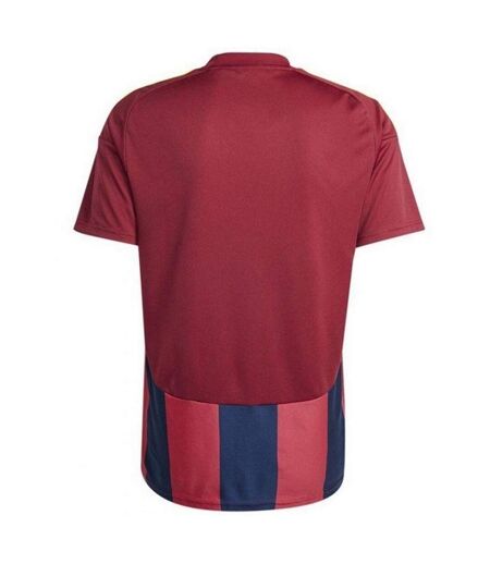 Maillot De Foot Style À Rayures Homme Rouge Bleu Marine Jaune Adidas